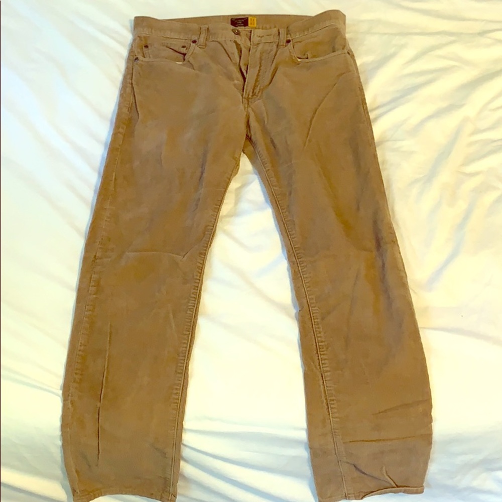 Men’s size 31 J. Crew corduroy pants
